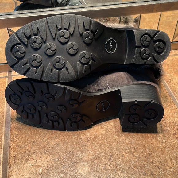 NWOT Sporto Faux Fur & Suede Booties - Picture 6 of 8